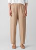 Washed Organic Cotton Poplin Lantern Pant