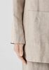 Organic Linen Long Blazer