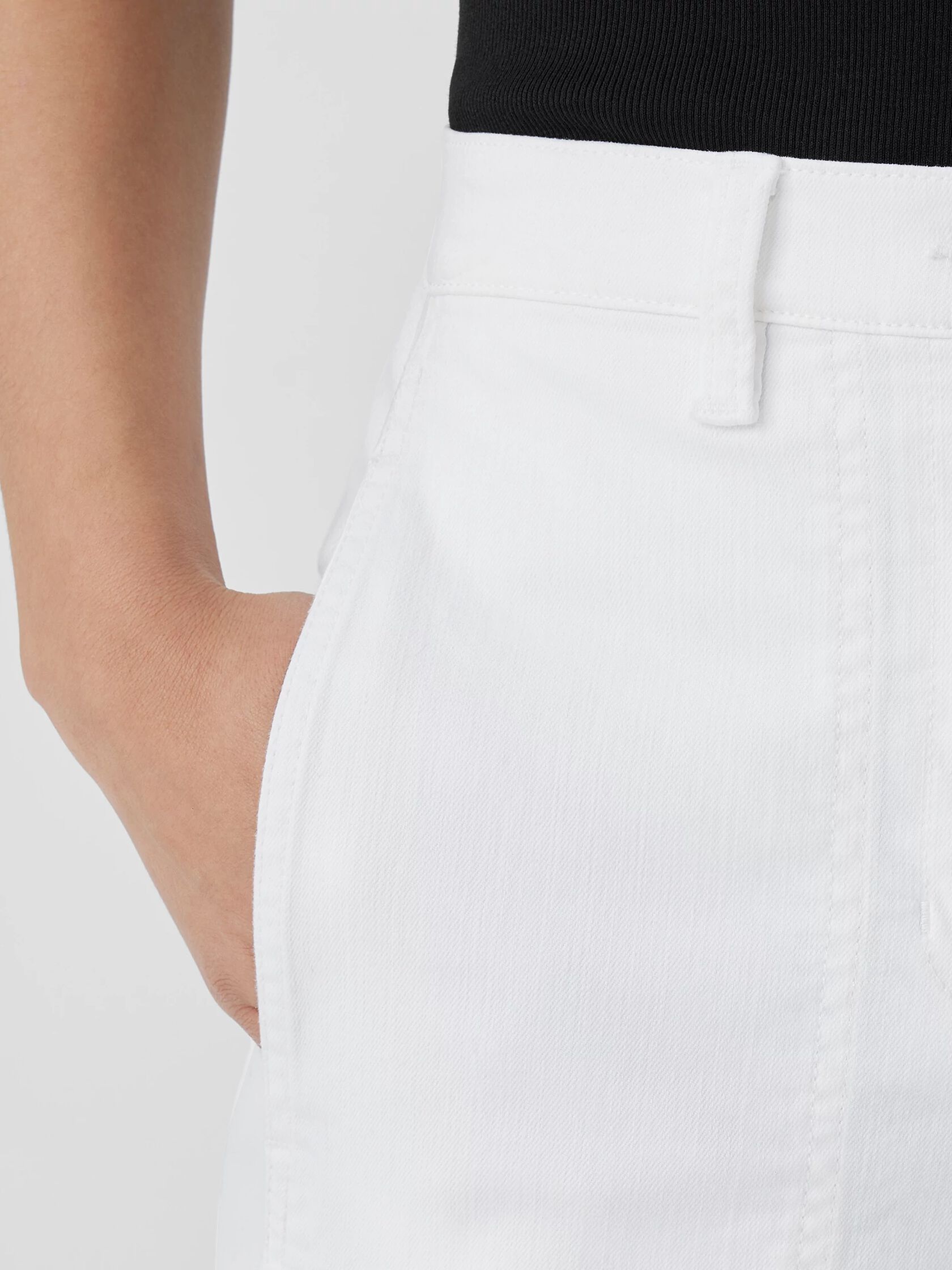 Organic Cotton Denim Lantern Jean