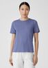 Organic Pima Cotton Jersey Round Neck Tee