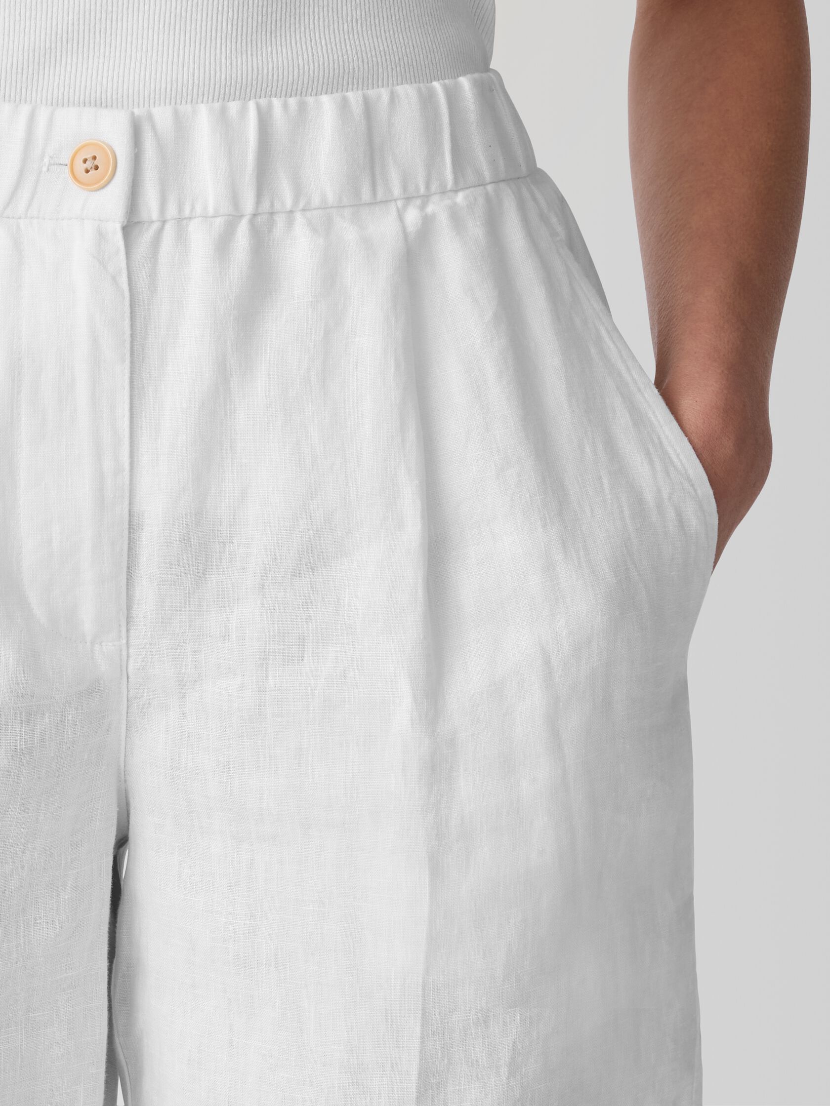 Organic Linen Shorts