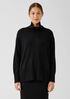 Merino Jersey Turtleneck in Regenerative Wool