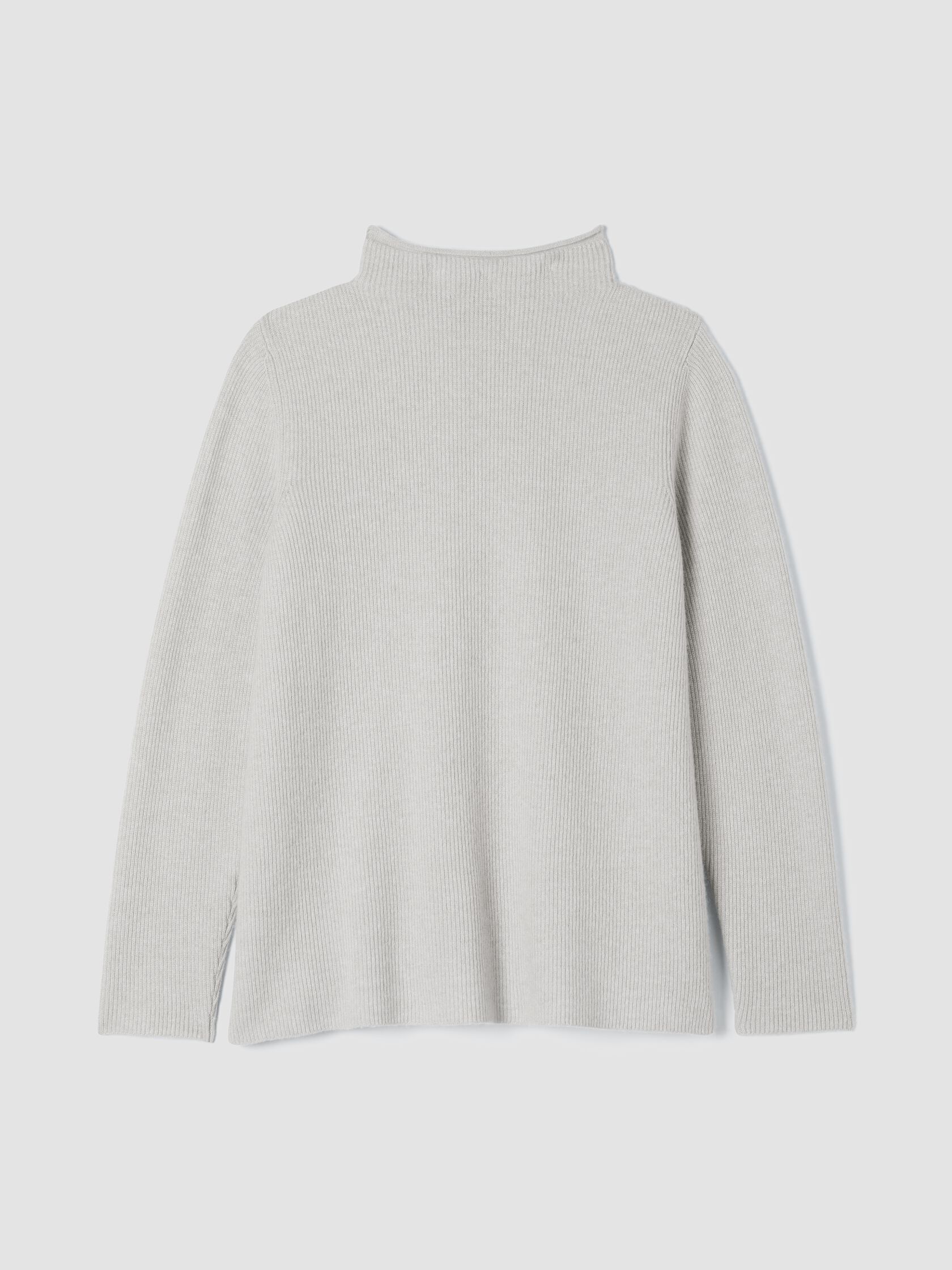 Italian Cashmere Funnel Neck Top