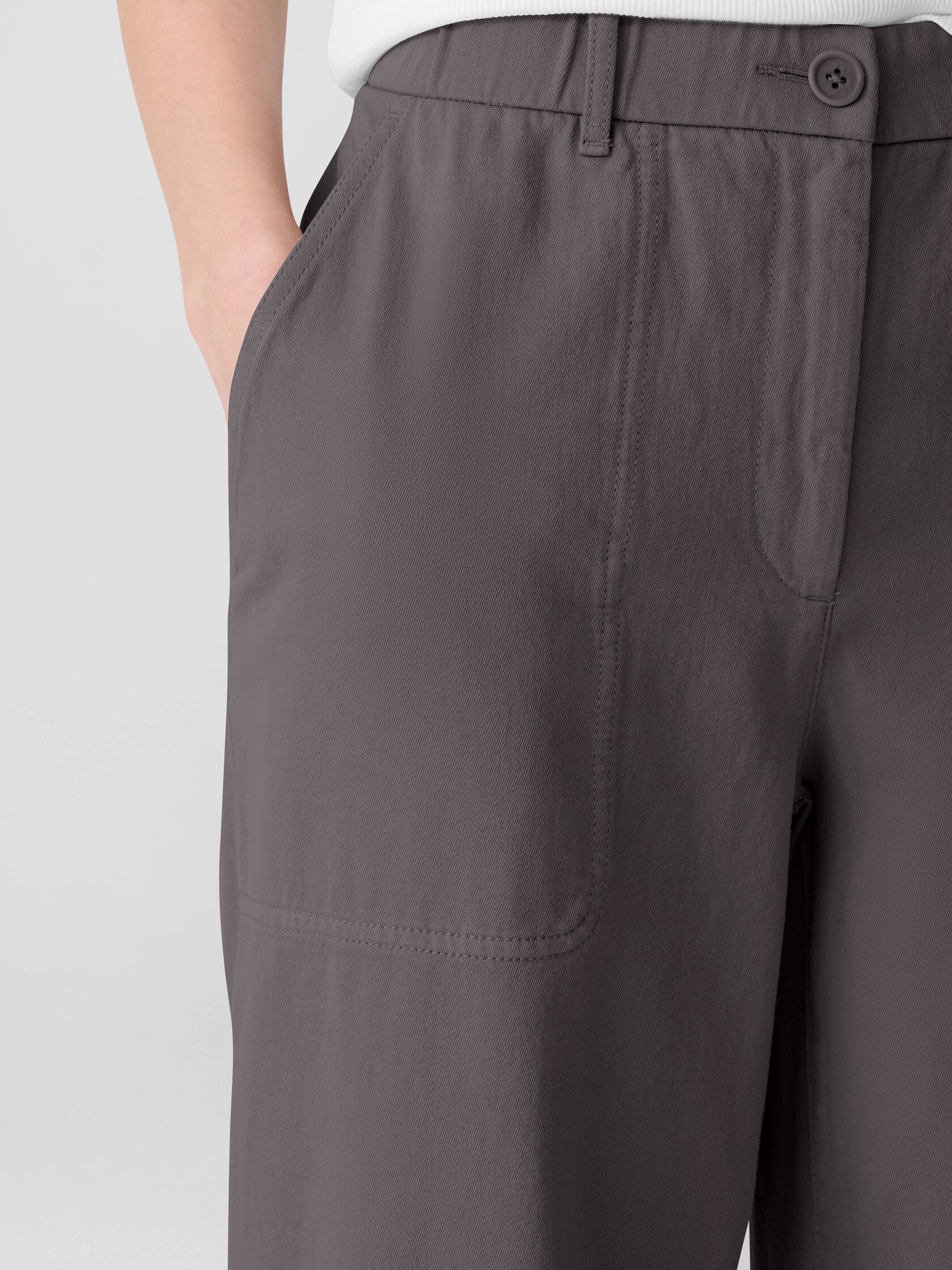 Garment-Dyed Utility Cotton Arch Pant