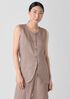 Organic Linen Long Vest