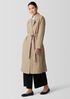 Light Cotton Nylon Trench Coat