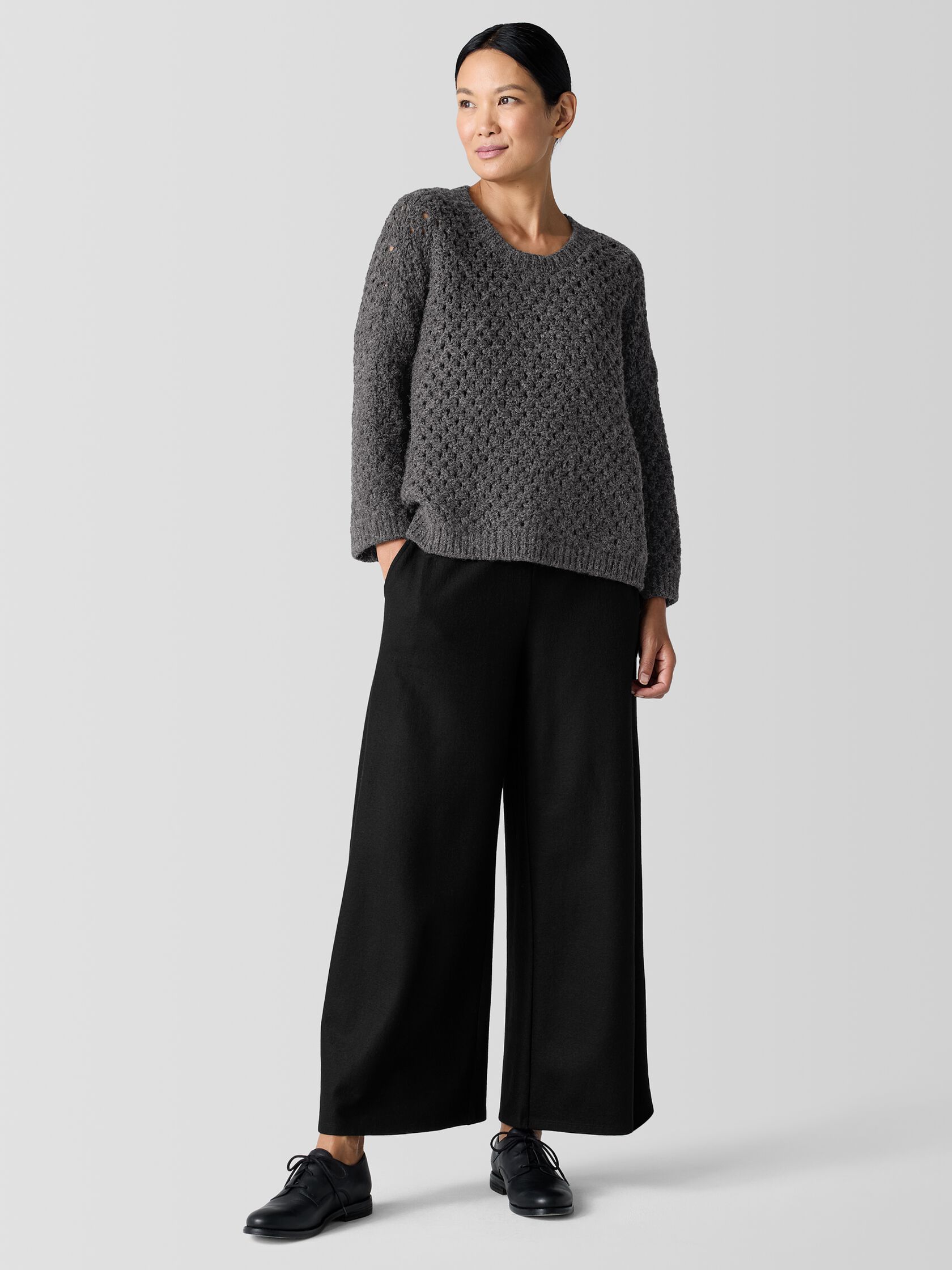 Peruvian Alpaca Crew Neck Top