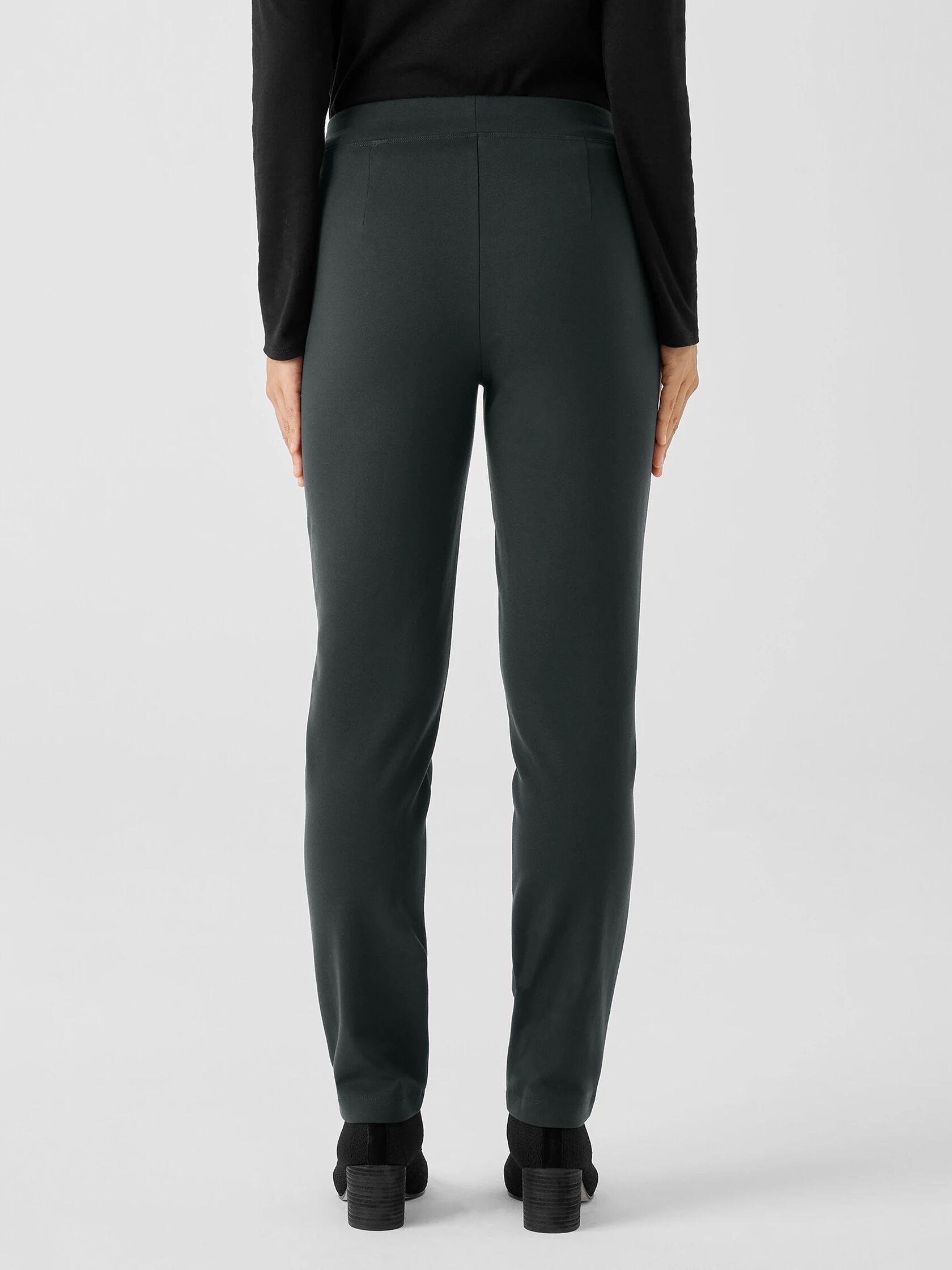 Washable Flex Ponte Slim Pant