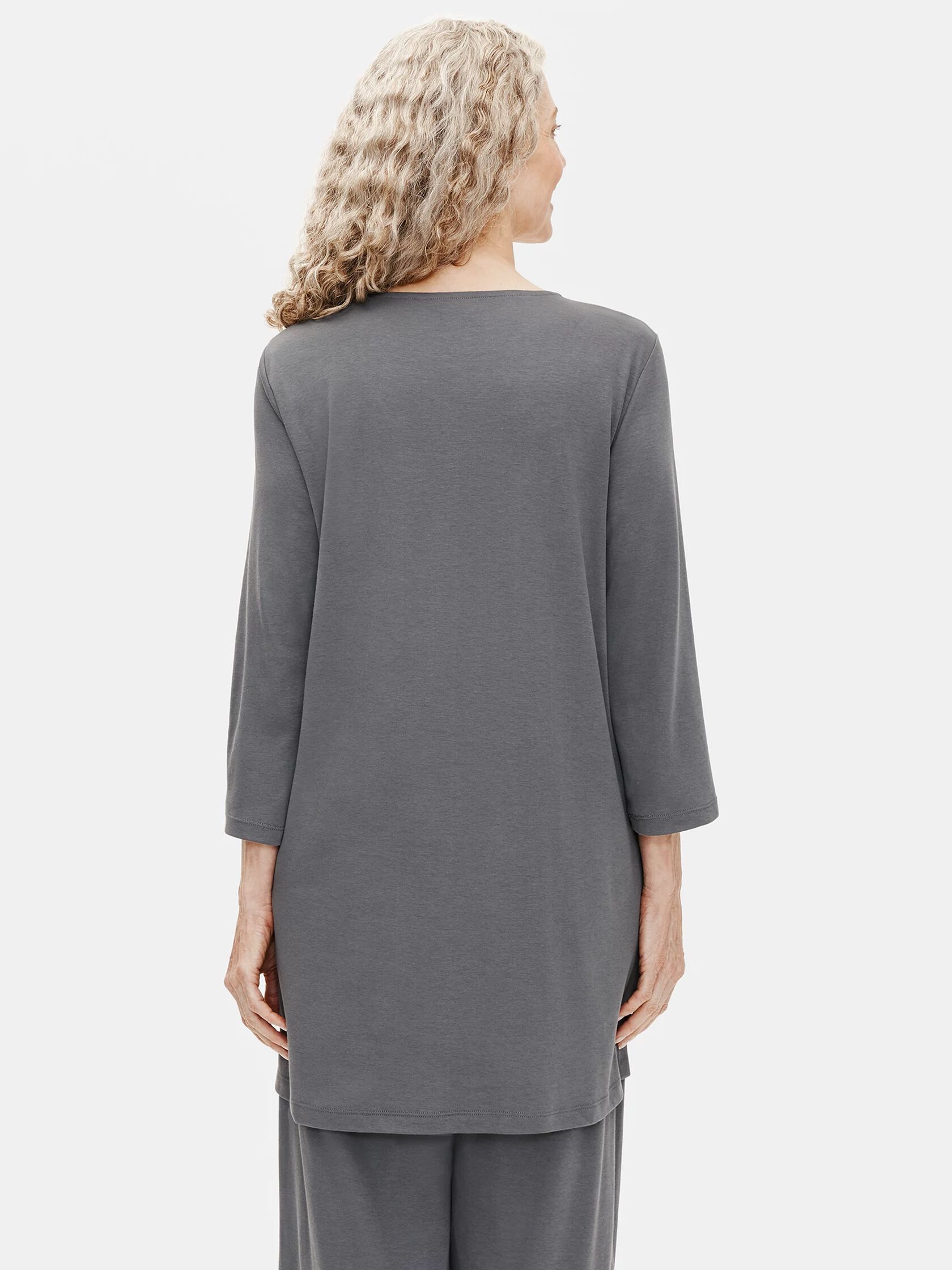 Cozy Organic Cotton Interlock Tunic