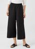 Linen Blend Wide-Leg Pant