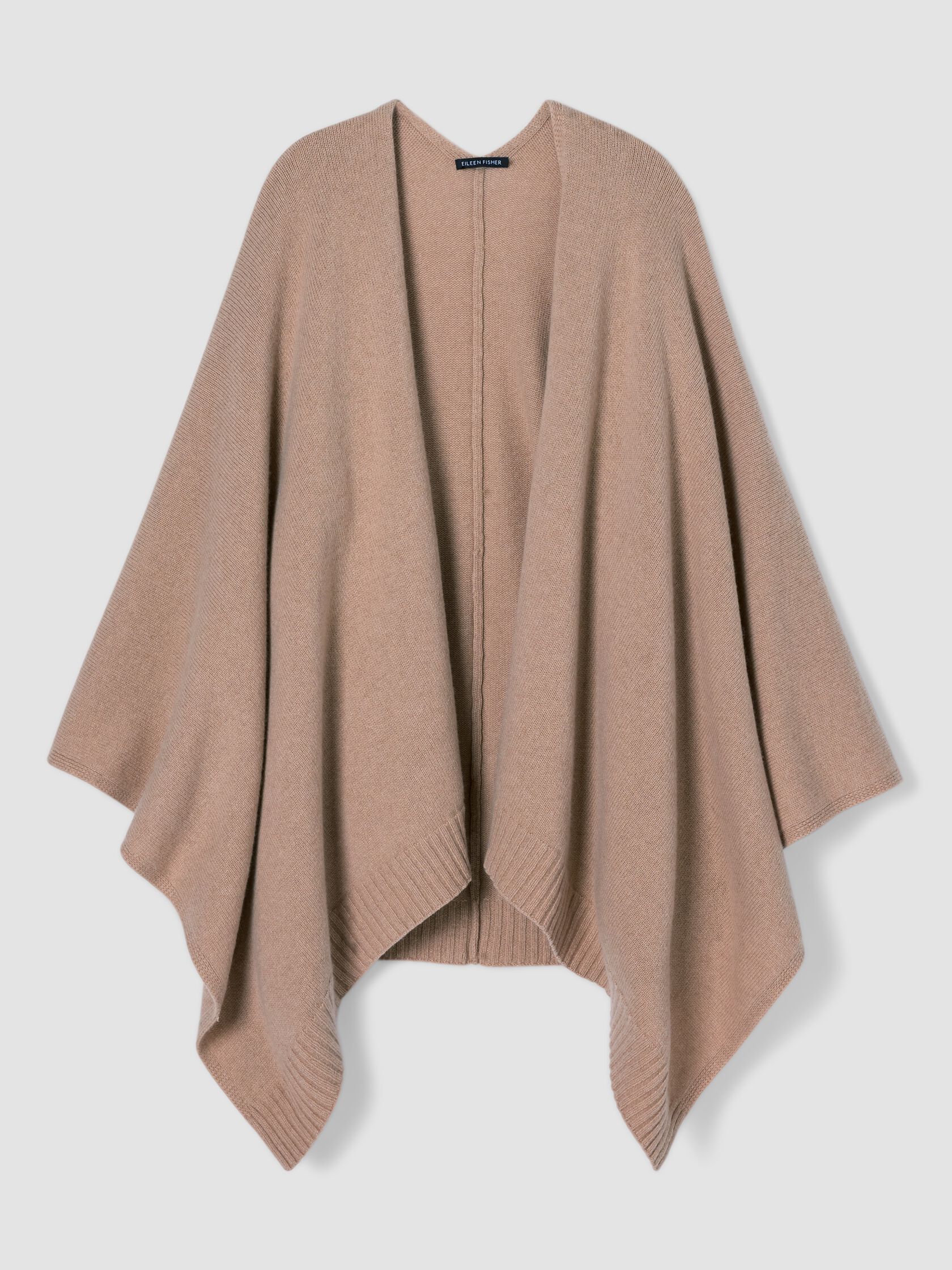 Recycled Cashmere Wool Poncho