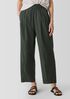 Washed Organic Cotton Poplin Lantern Pant