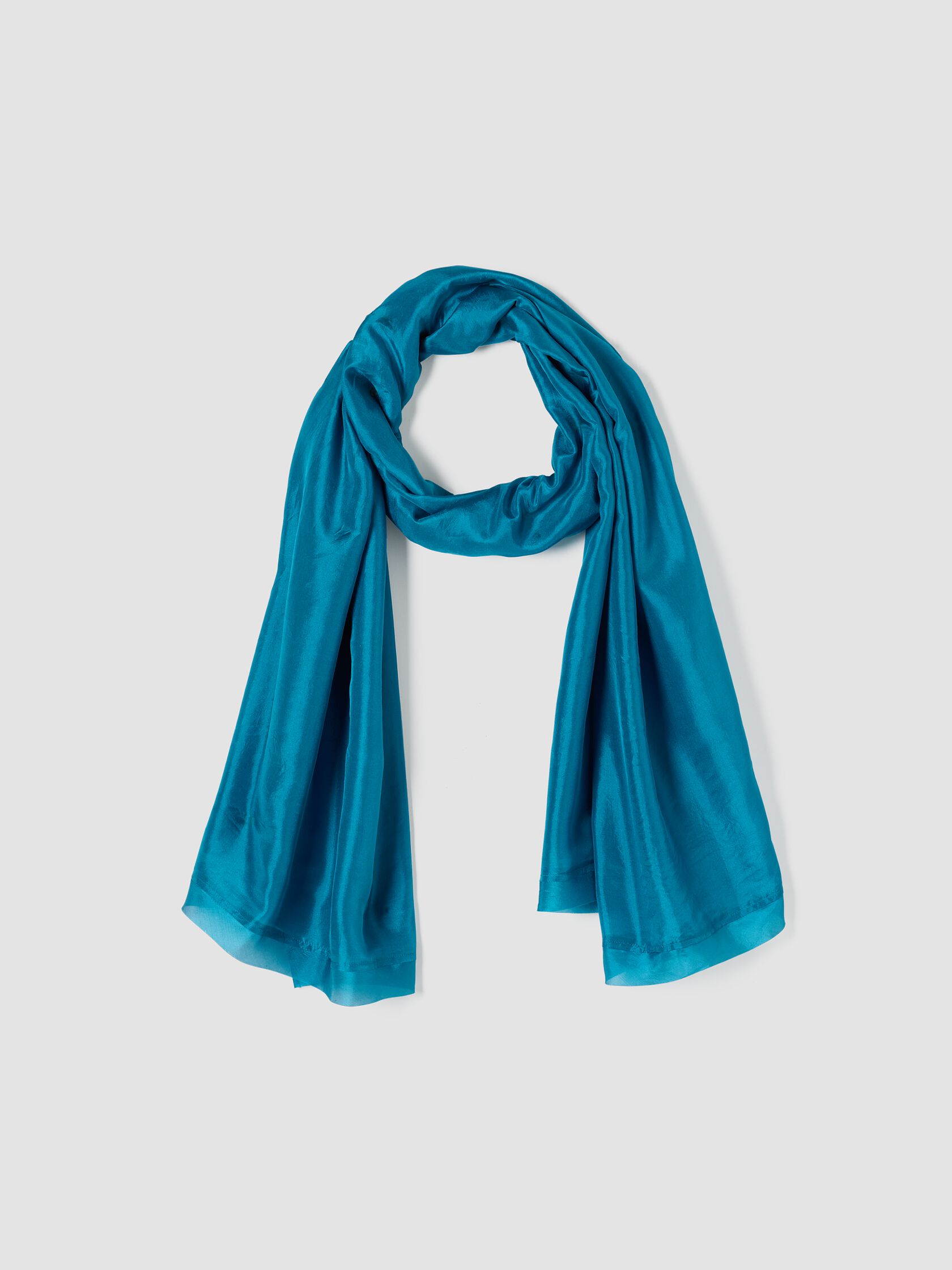 Washed Transitional Silk Parachute Scarf