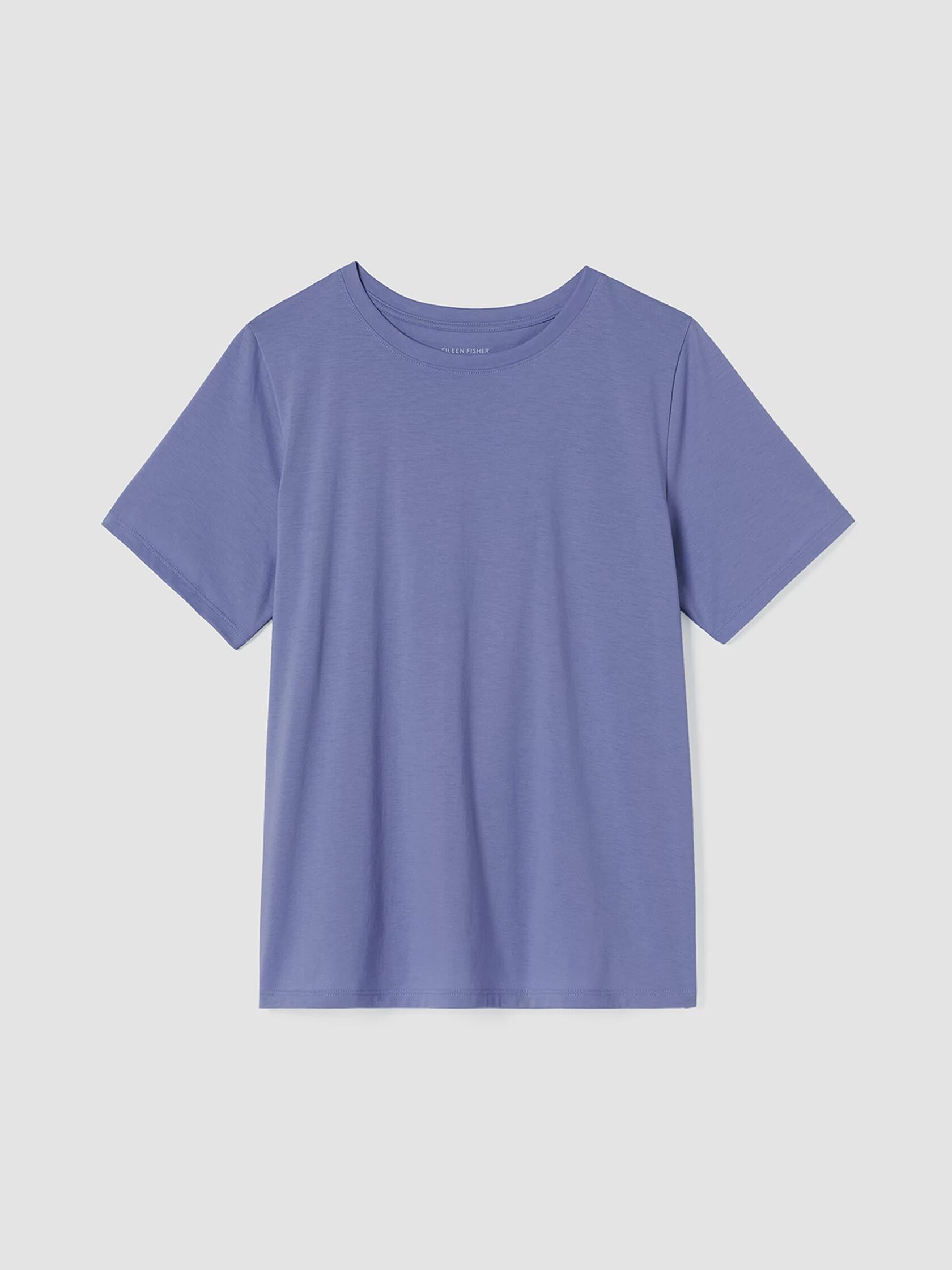 Organic Pima Cotton Jersey Round Neck Tee