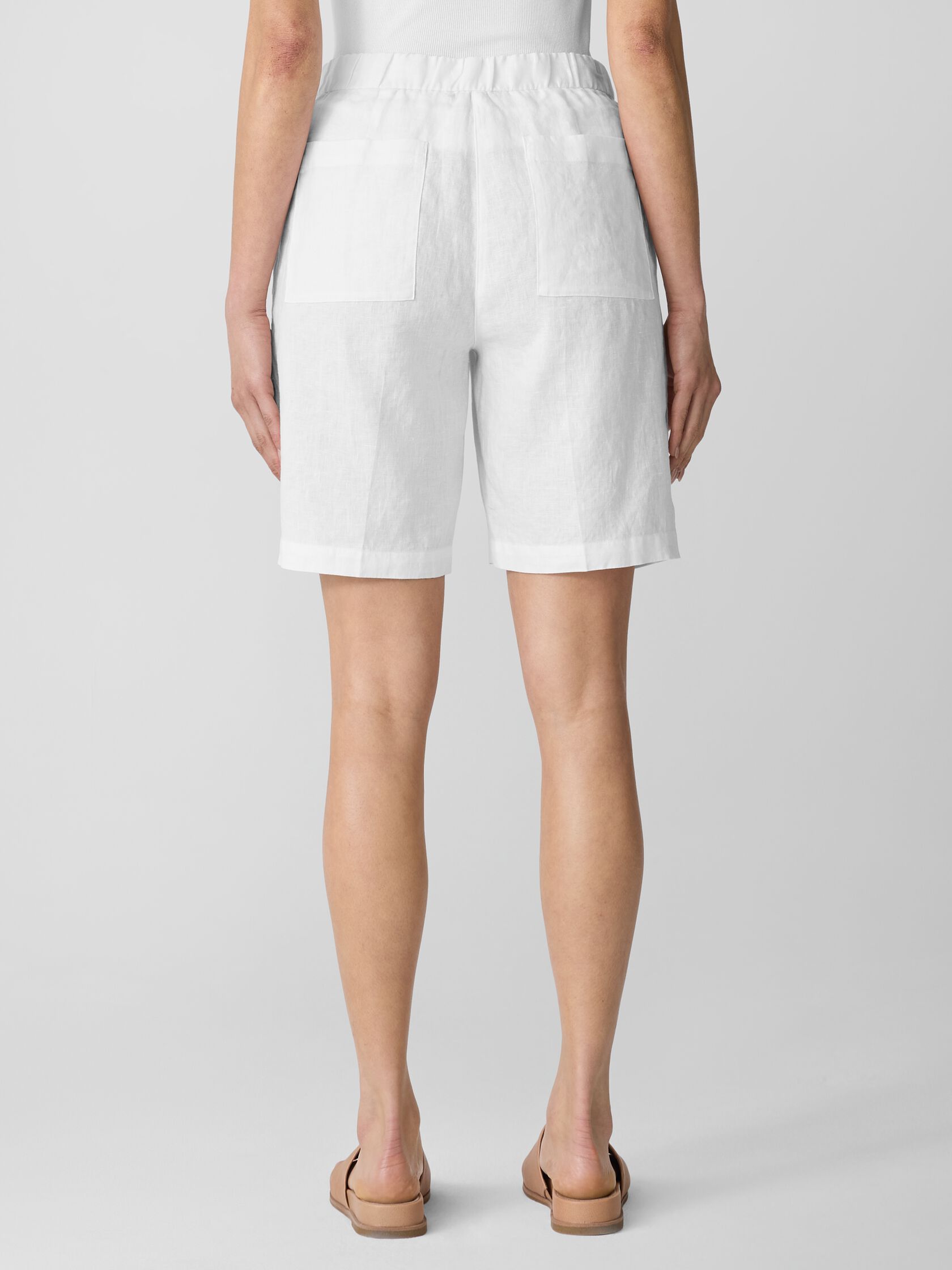 Organic Linen Shorts