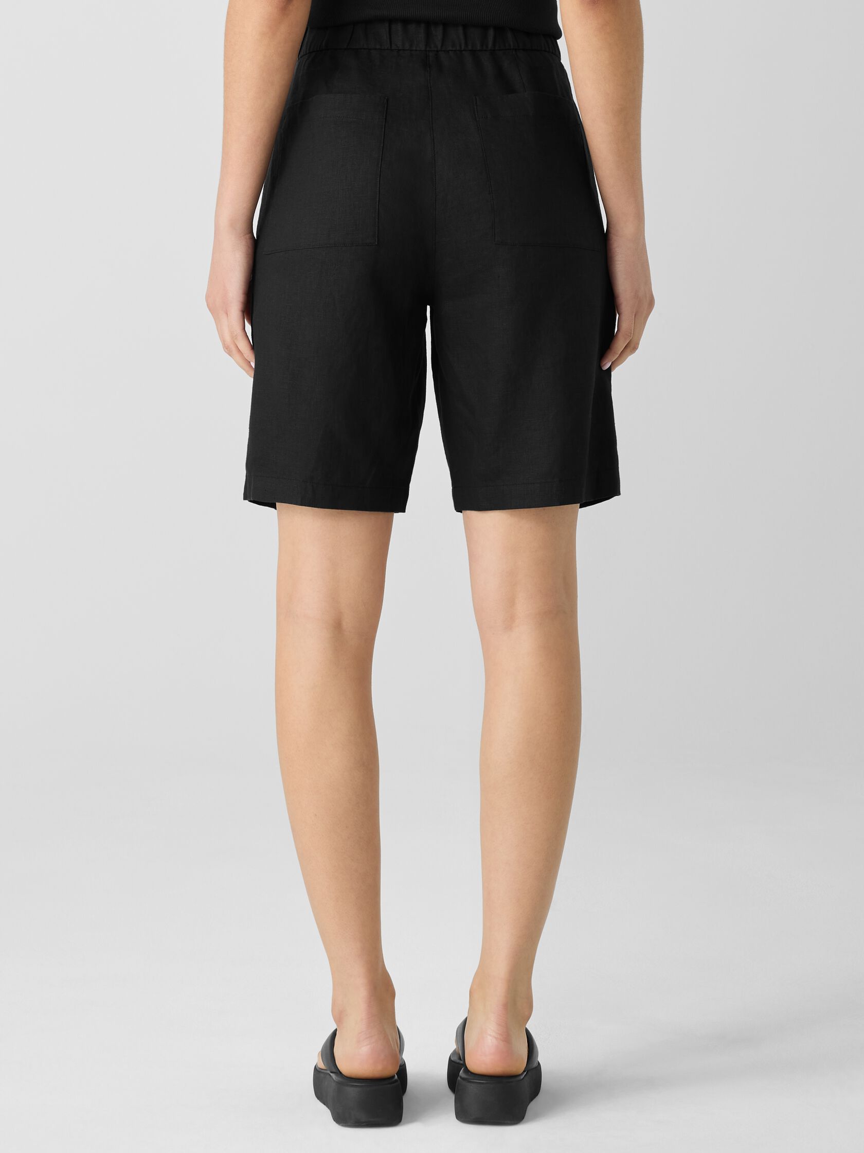 Organic Linen Shorts