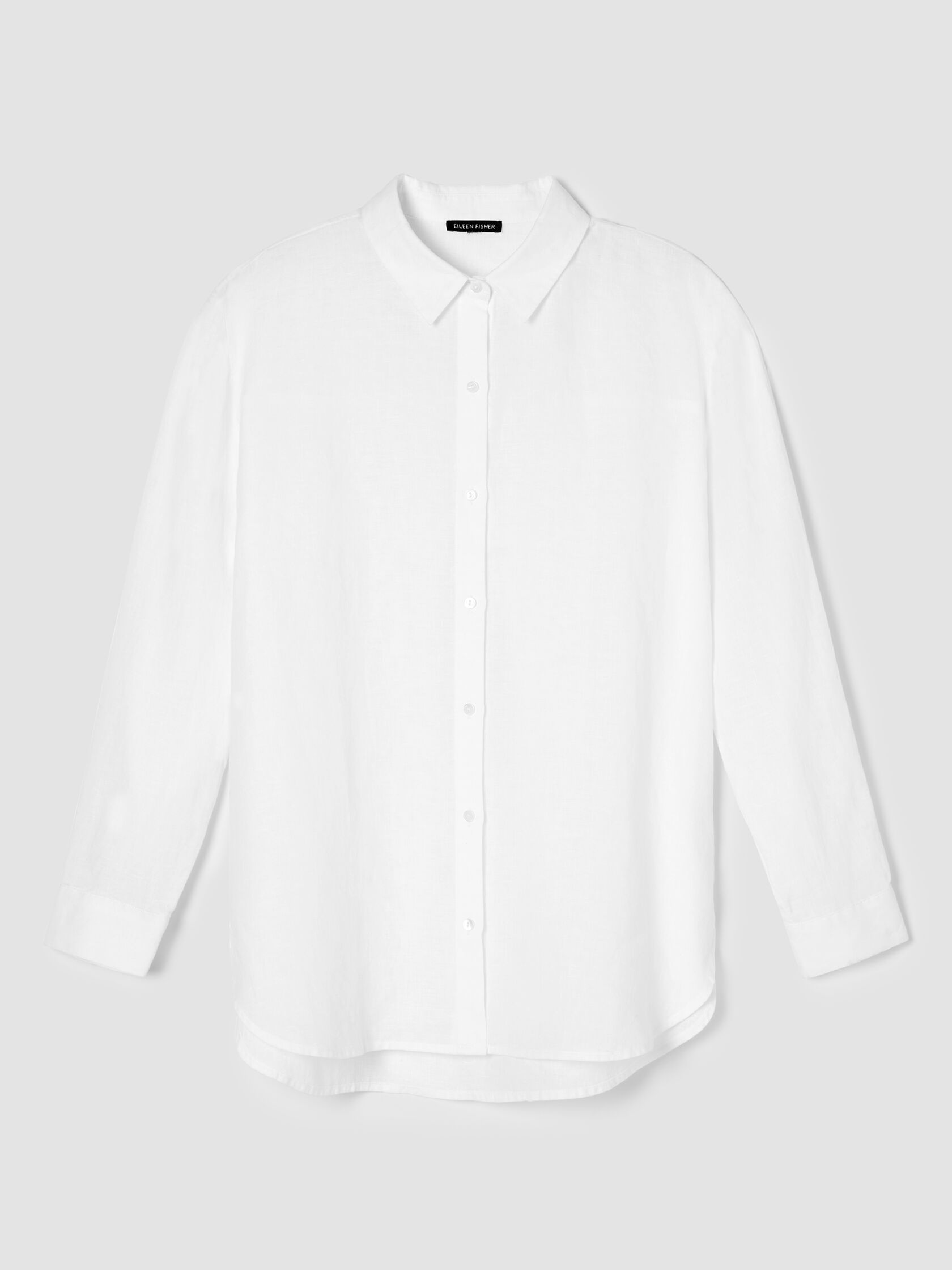 Organic Handkerchief Linen Classic Collar Shirt