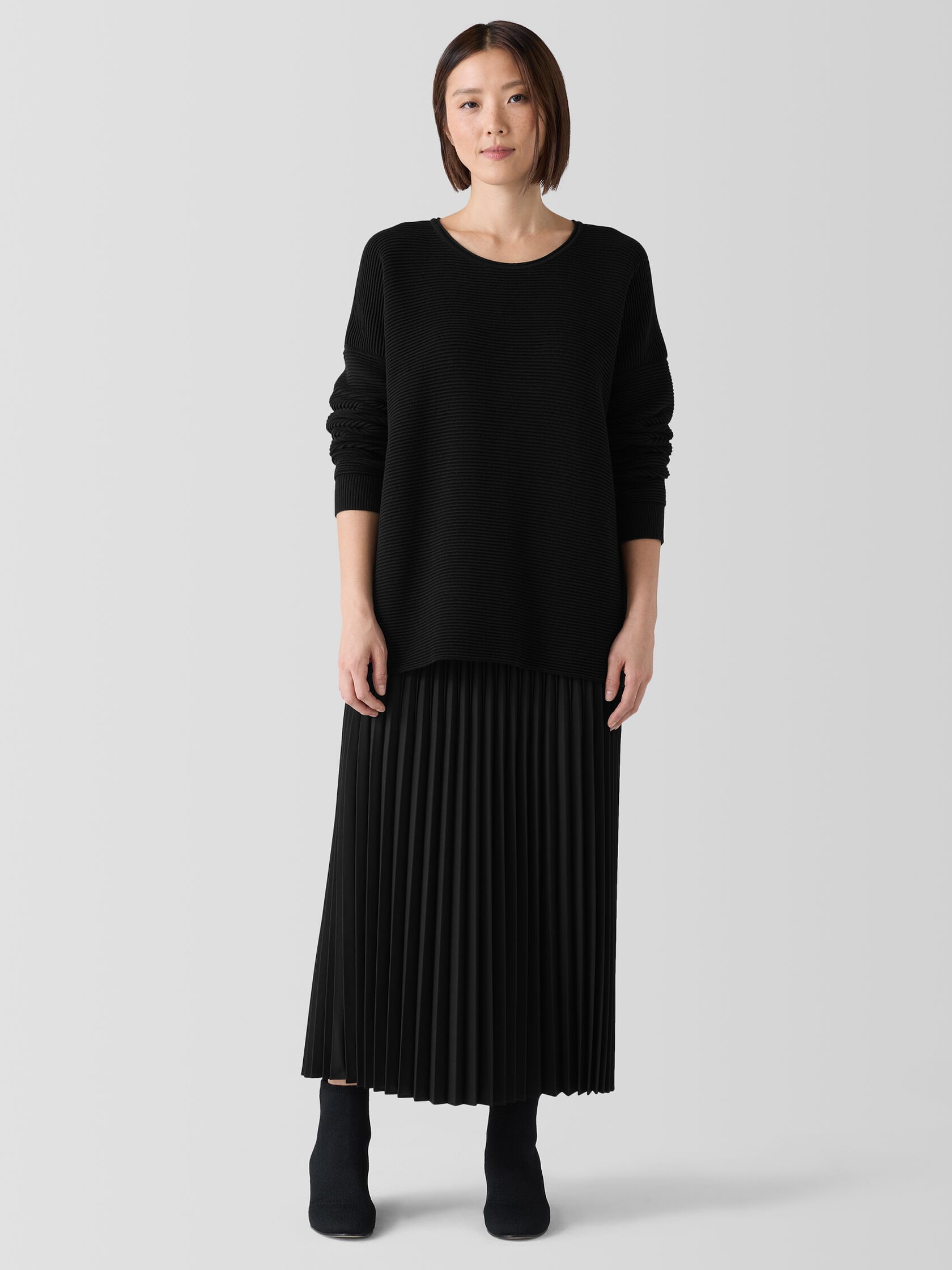 Peruvian Cotton Blend Long Top