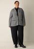 Peruvian Cotton Cloud Notch Collar Jacket