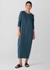 Stretch Jersey Knit Oval Dress