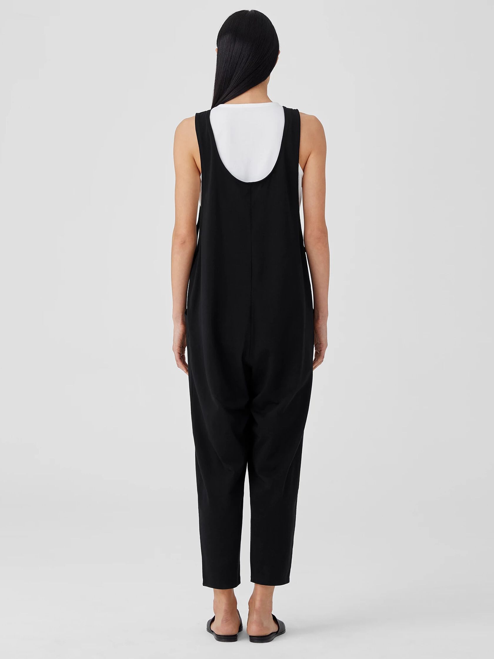 Traceable Organic Cotton Jersey Slouchy Jumpsuit