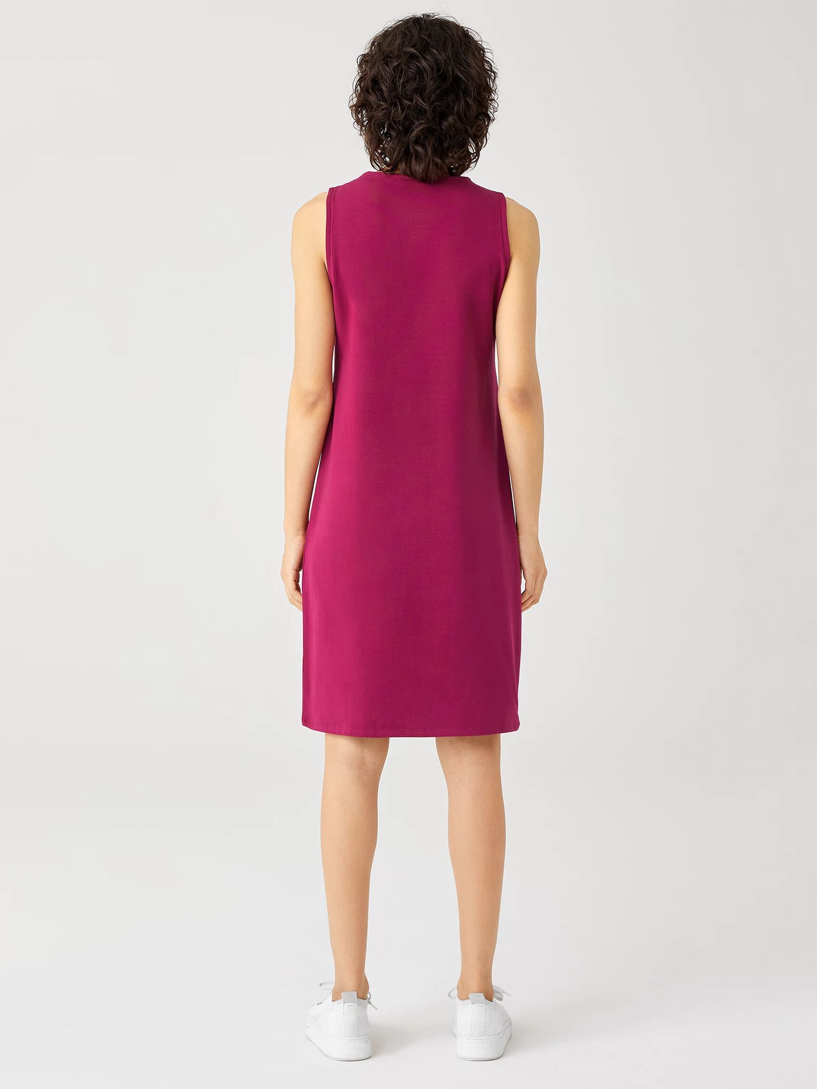 Organic Pima Cotton Stretch Jersey Tank Dress