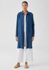 Washed Organic Linen Delave Shirtdress