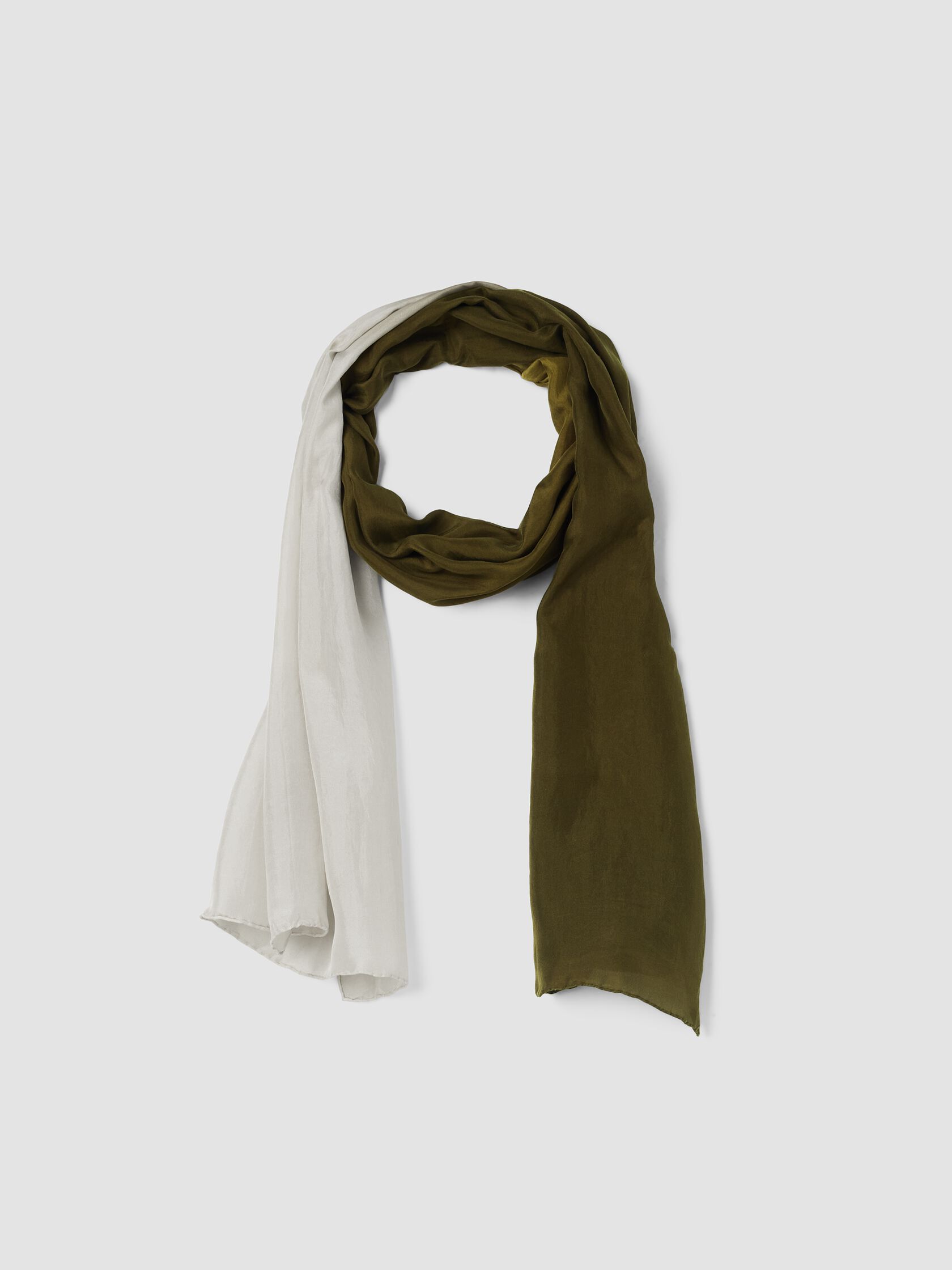 Hand-Dyed Silk Scarf