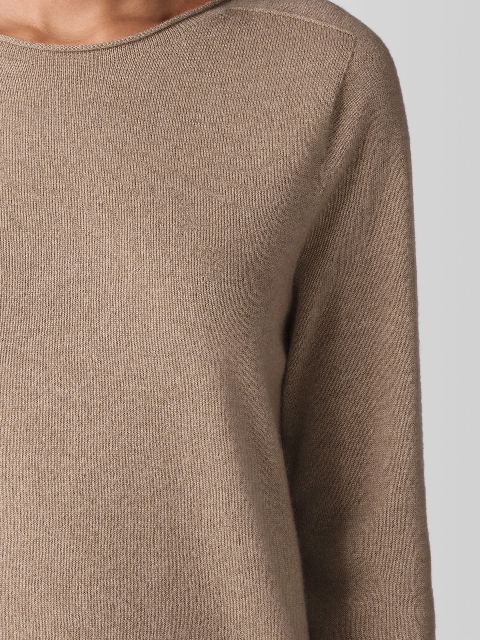 Italian Cashmere Crew Neck Top