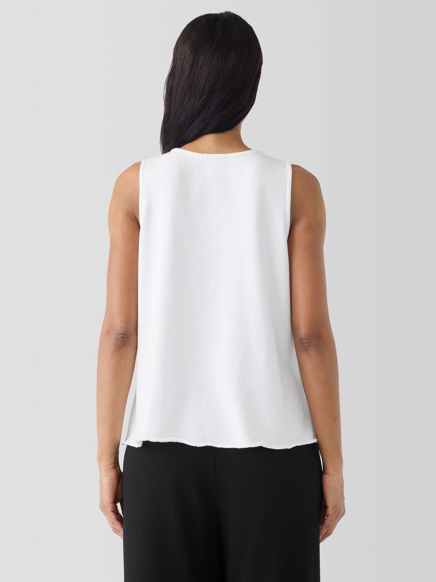 Lightweight Organic Cotton French Terry Tank