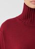 Merino Jersey Turtleneck in Regenerative Wool