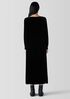 Velvet Bateau Neck Dress