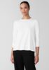Organic Pima Cotton Jersey Long-Sleeve Tee