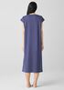 Organic Cotton Interlock Ballet Neck Sleep Dress