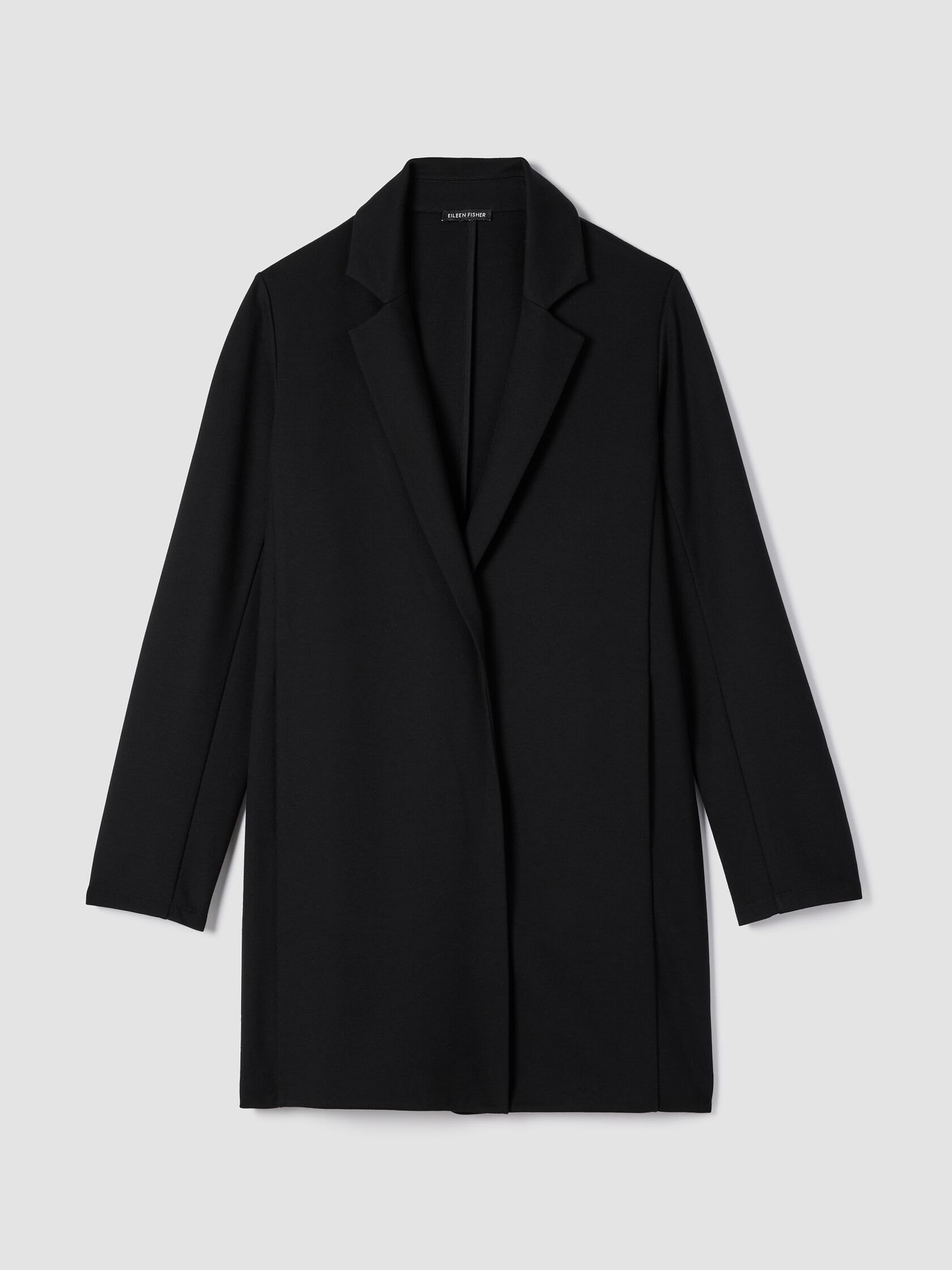 Washable Flex Ponte Long Blazer
