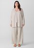 Organic Linen Cotton Long Cardigan