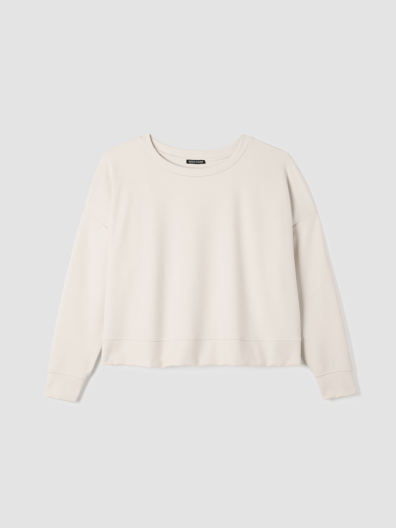 Lightweight Ponte Round Neck Top