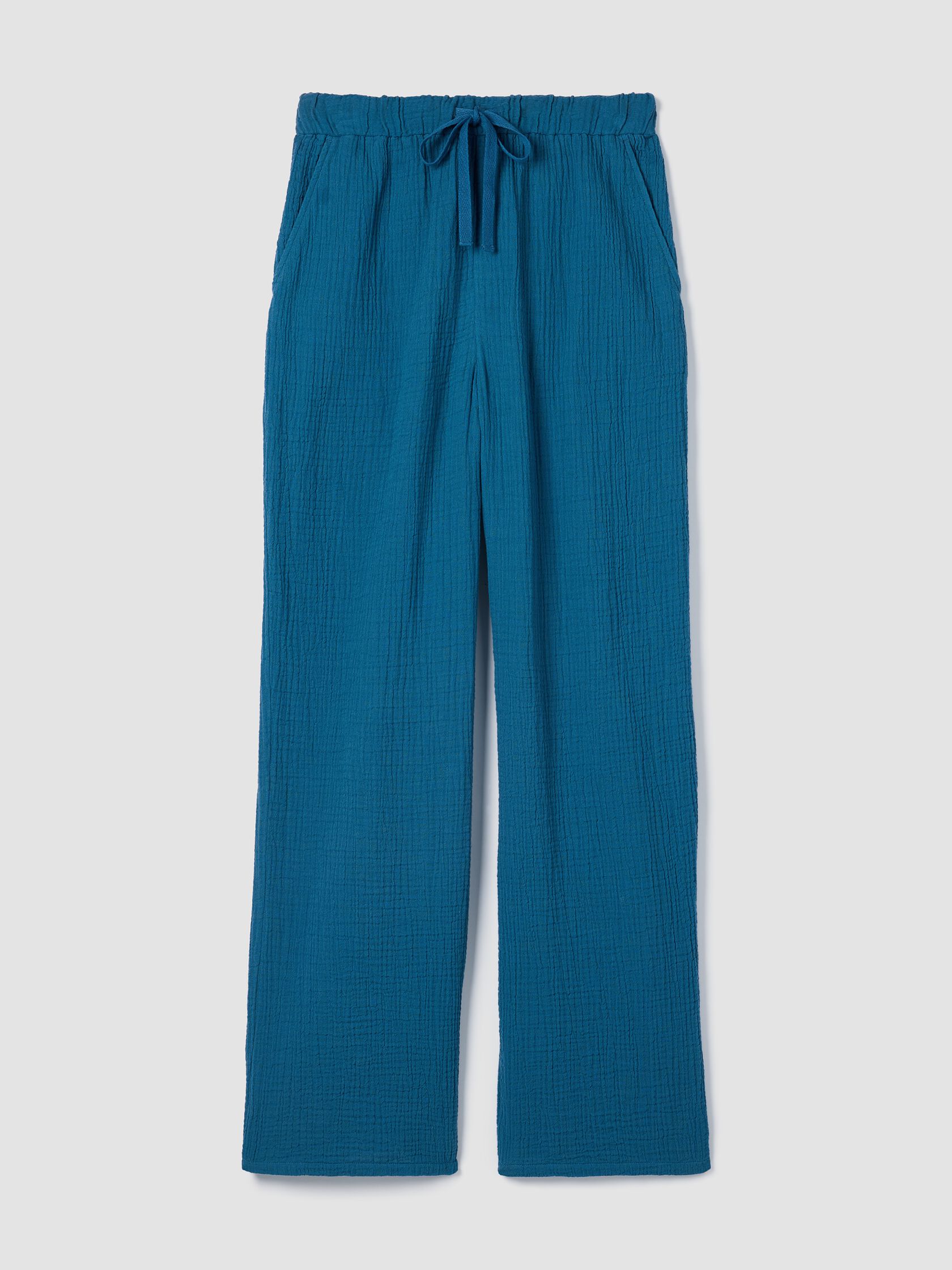 Organic Cotton Lofty Gauze Straight Pant