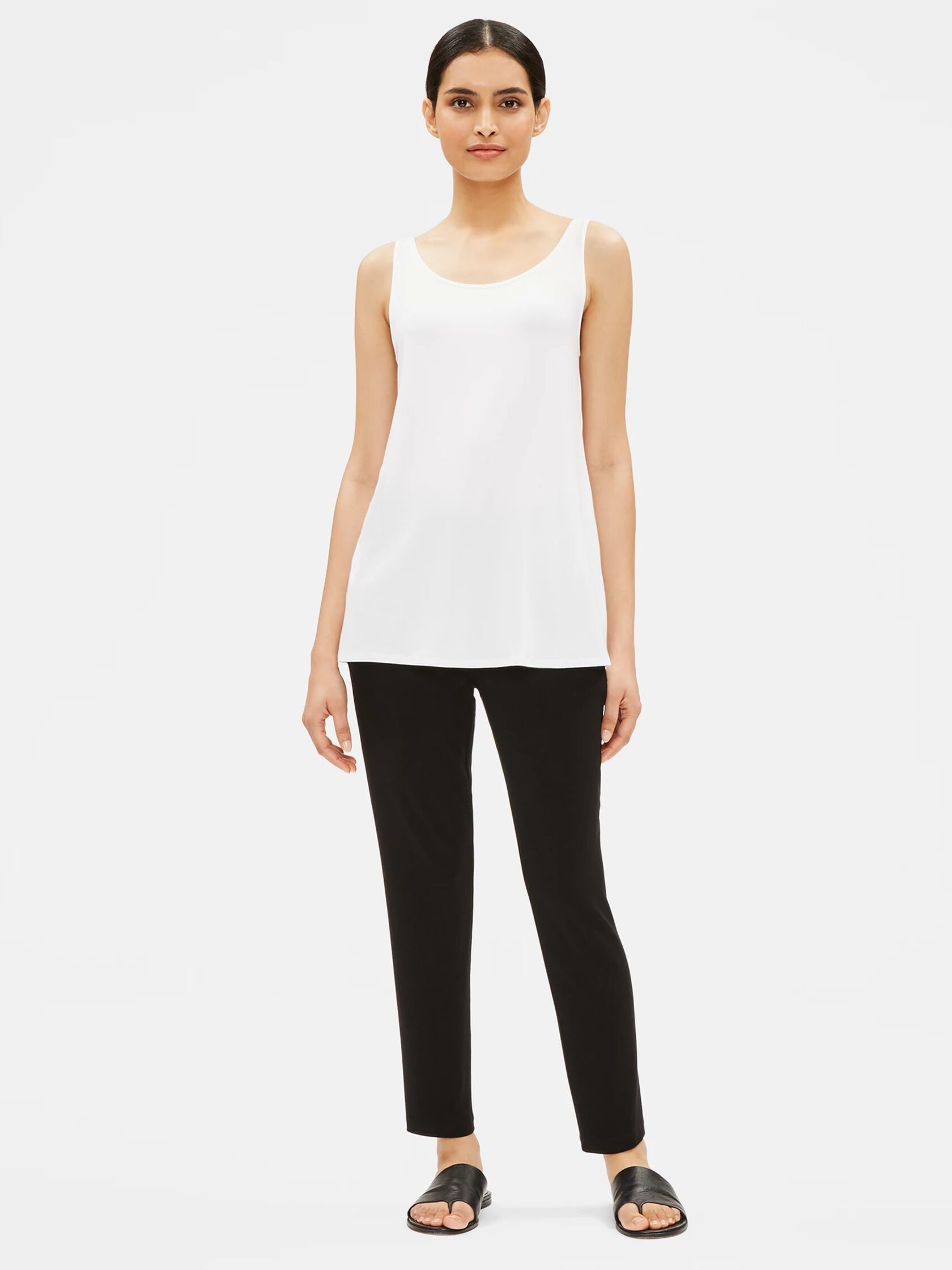 System Lightweight Viscose Jersey Tunic