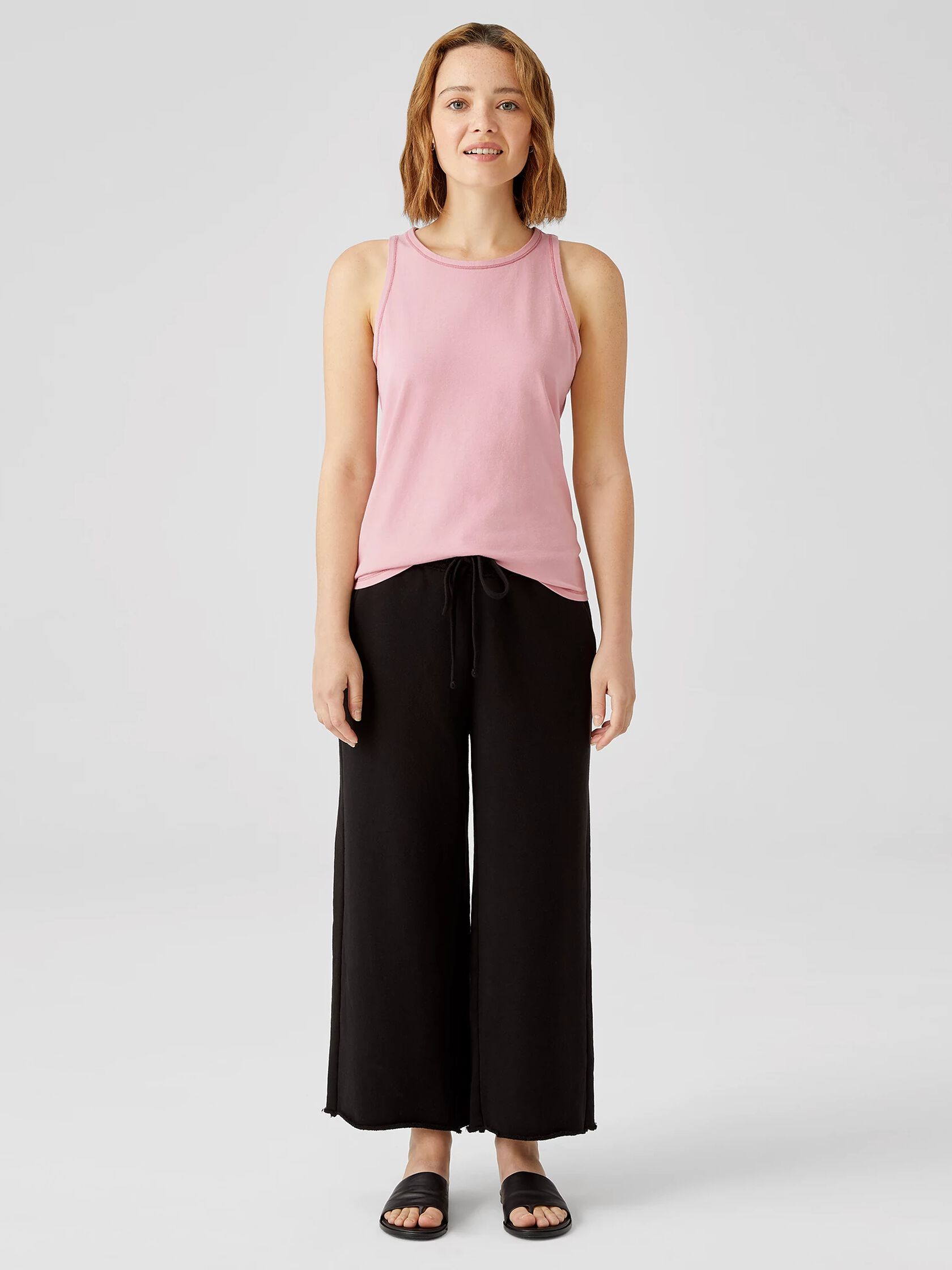 Traceable Organic Cotton Jersey Round Neck Tank