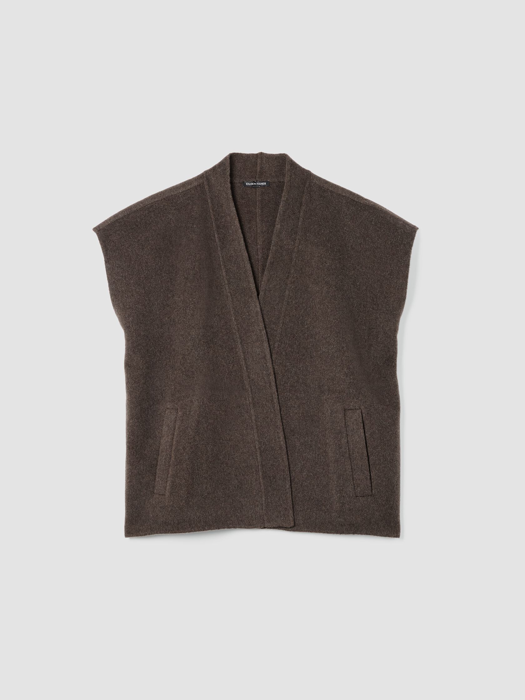 Doubleface Wool Cloud Vest