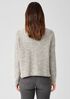 Peruvian Organic Cotton Crimp Crew Neck Top