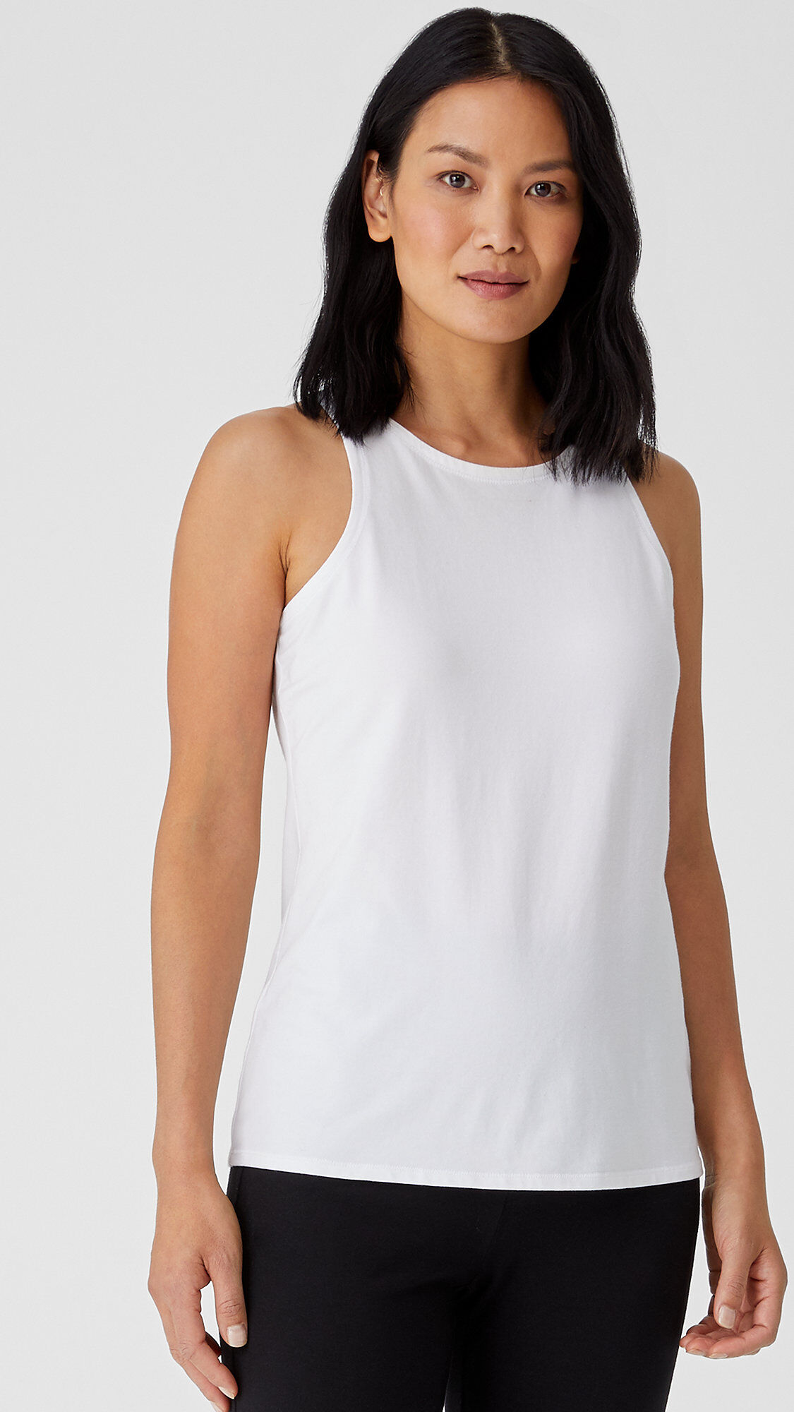 Traceable Organic Cotton Jersey Round Neck Tank
