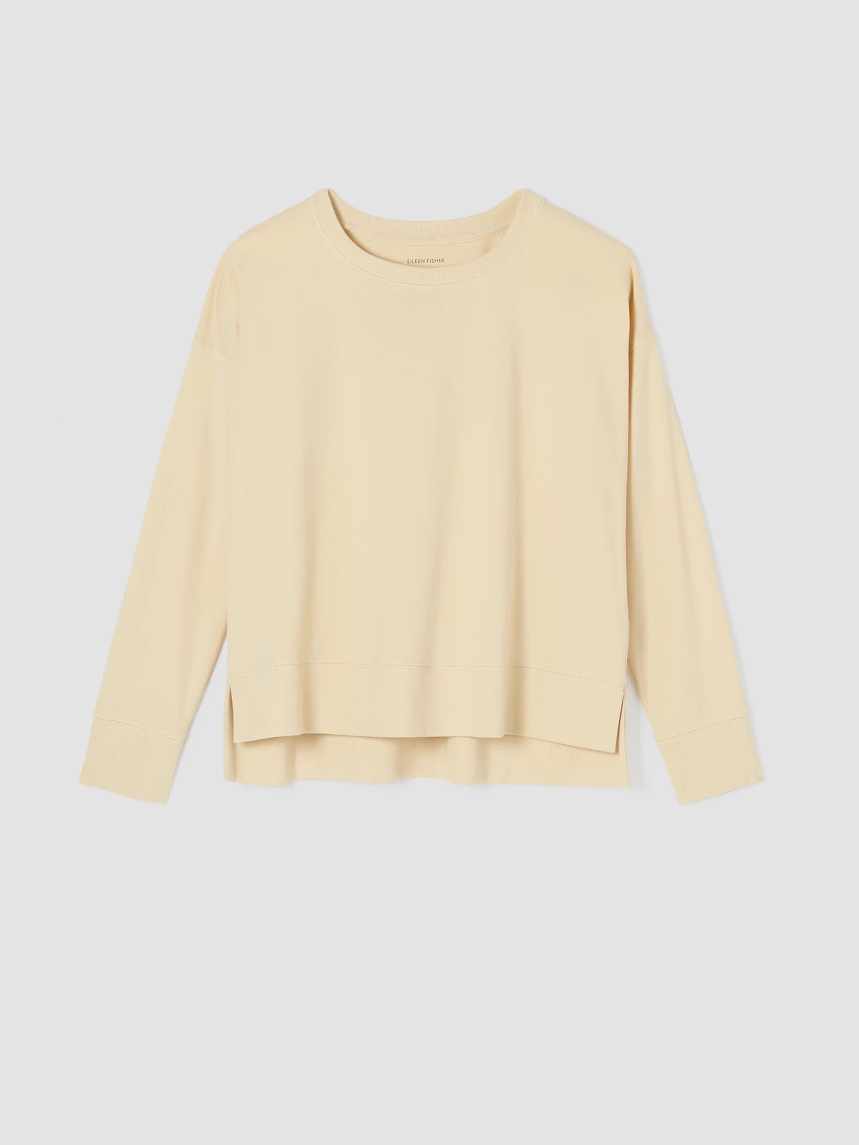 Traceable Cotton Jersey Crew Neck&nbsp;Top