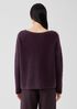 Cashmere Silk Bliss Boatneck Top