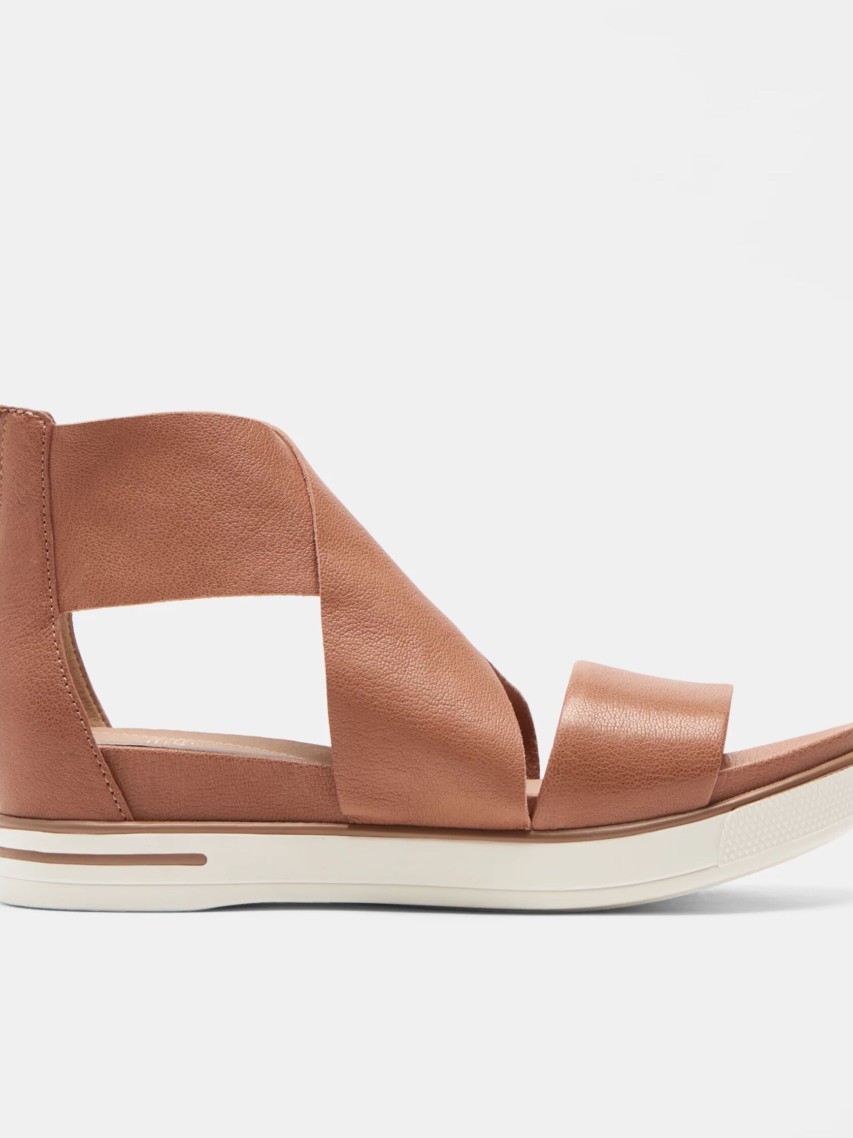 Sport Tumbled Leather Sneaker Sandal