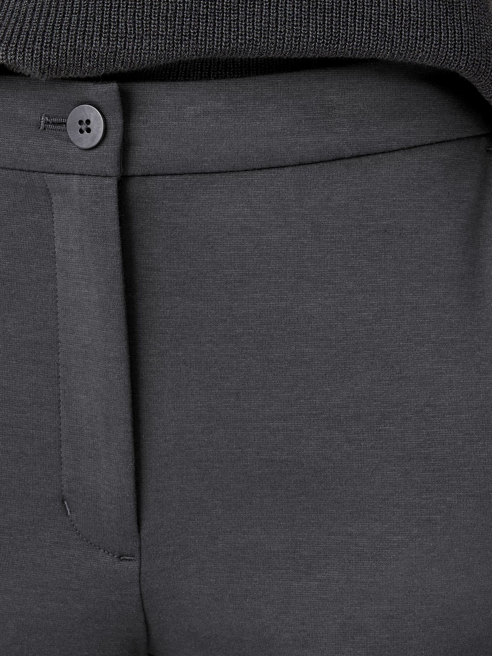 Organic Cotton Ponte Slim Pant