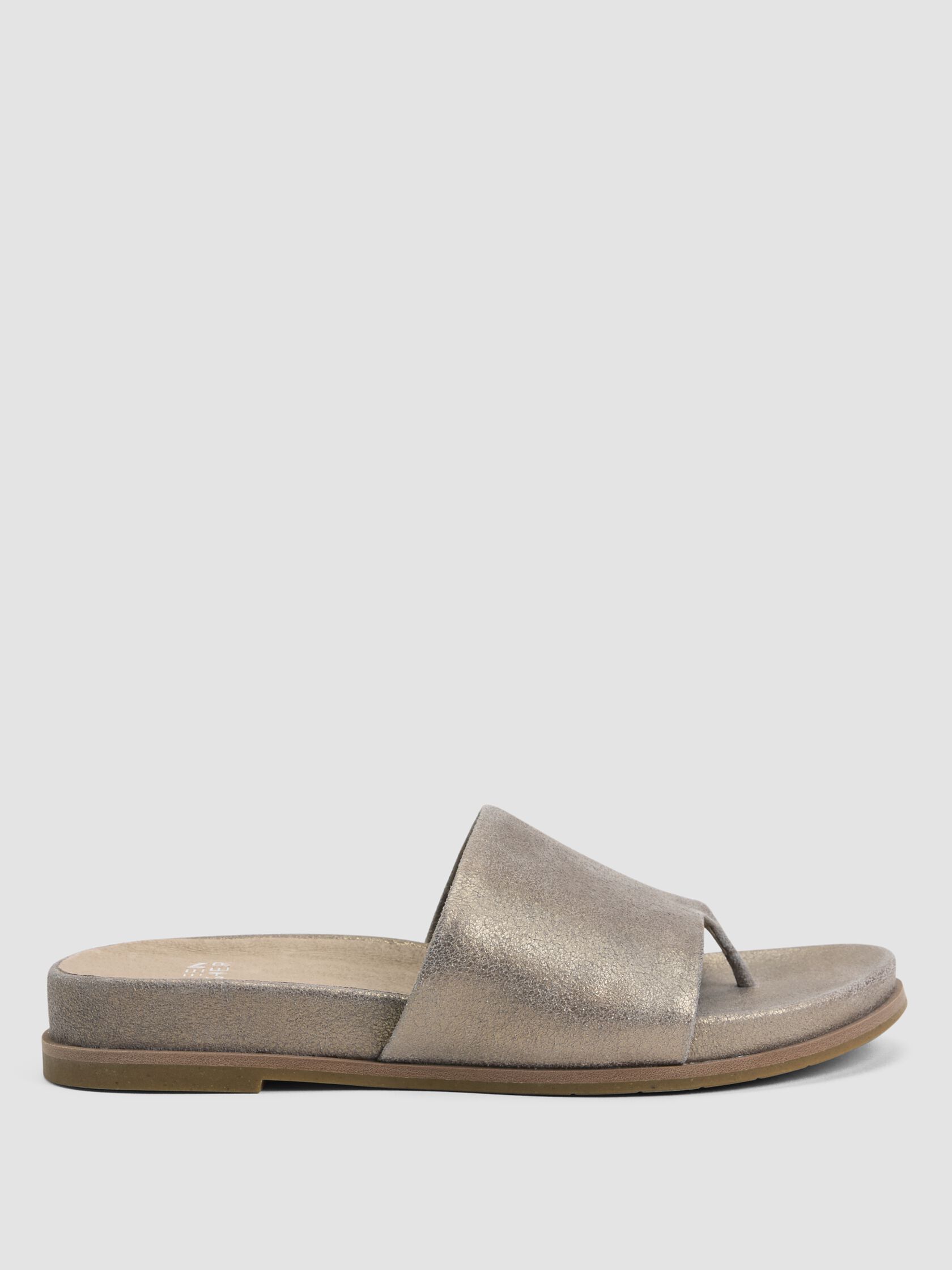Duet Metallic Suede Sandal