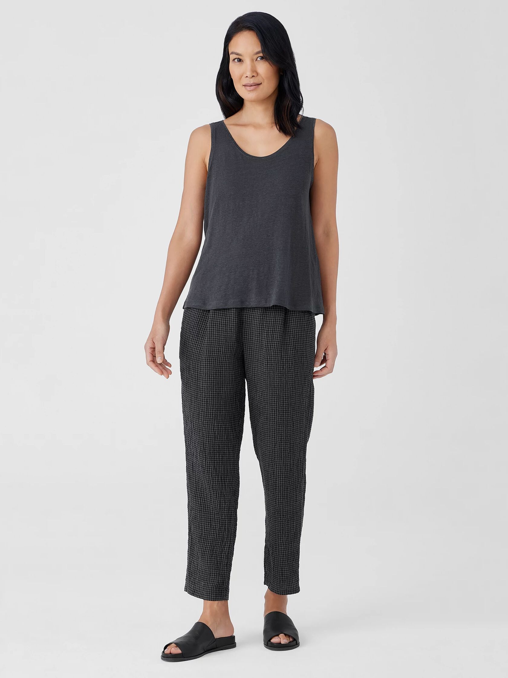 Organic Linen Jersey Tank