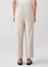 Peruvian Organic Cotton Blend Wide-Leg Pant